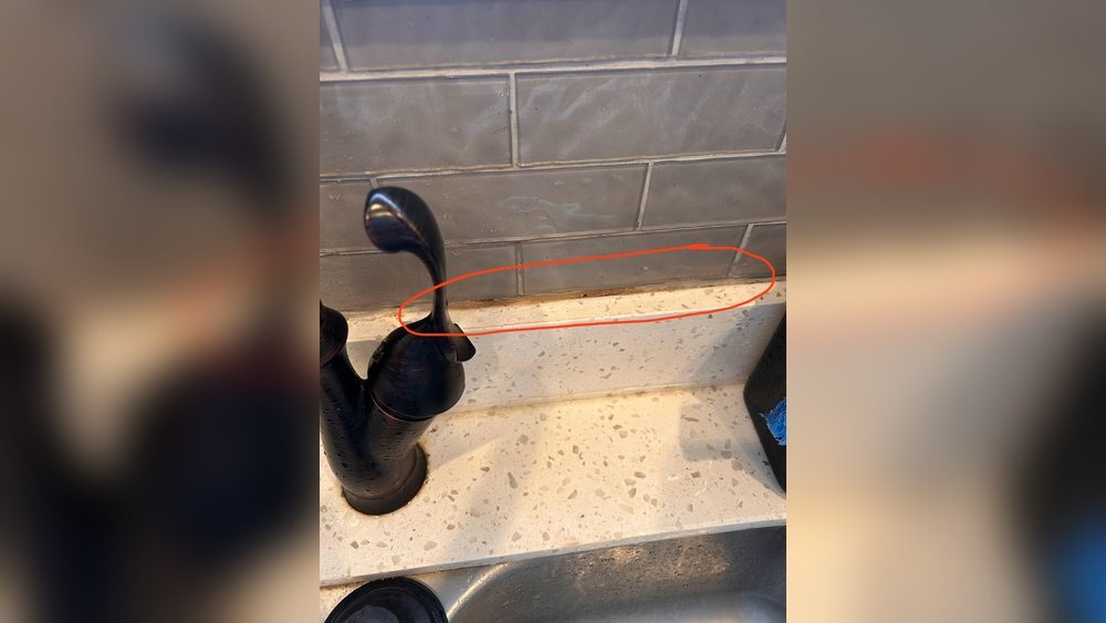 How To Replace Grout Around Kitchen Sink