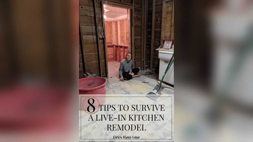 How To Survive A Kitchen Remodel