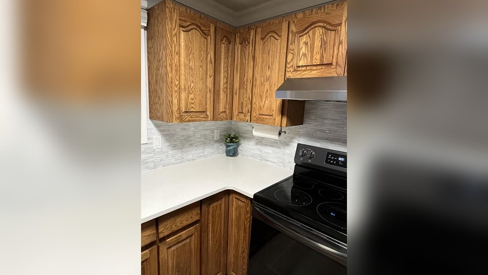 How To Update Arched Kitchen Cabinets