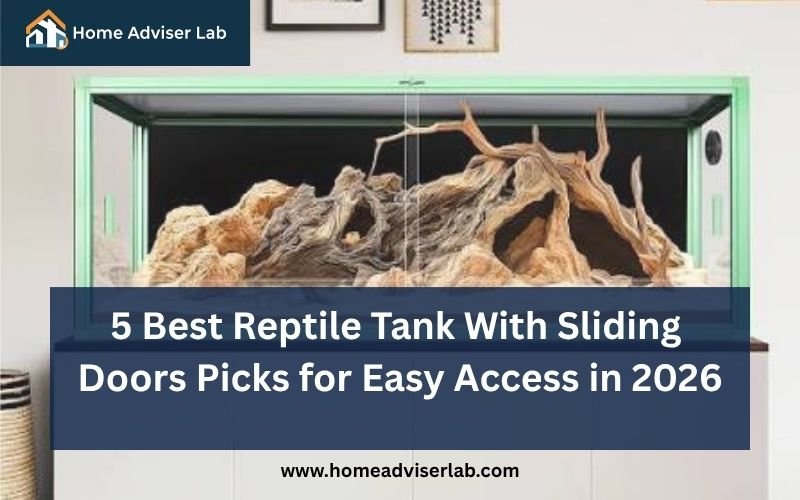 Best Reptile Tank With Sliding Doors-FI