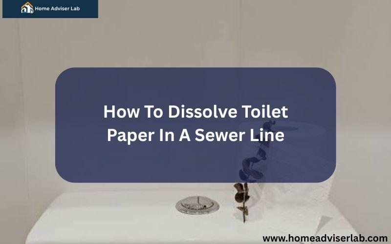 How To Dissolve Toilet Paper In A Sewer Line-fi