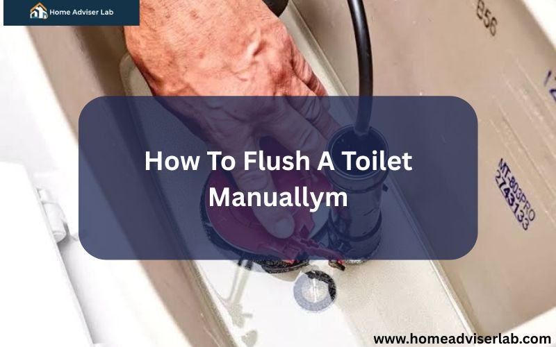 How To Flush A Toilet Manually-FI