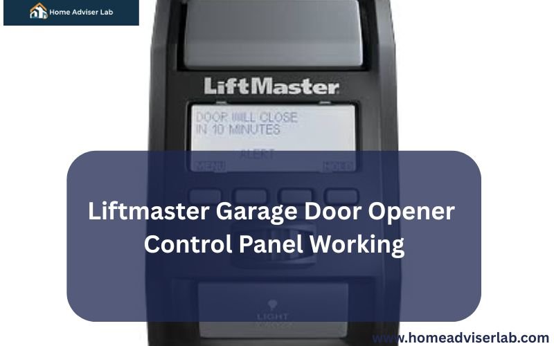 Liftmaster Garage Door Opener Control Panel Working-FI