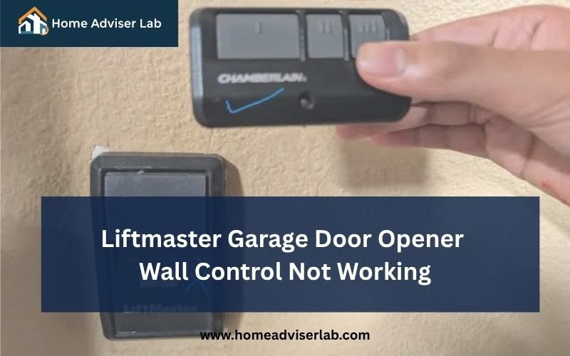 Liftmaster Garage Door Opener Wall Control Not Working-FI