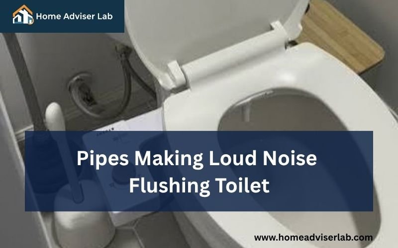 Pipes Making Loud Noise Flushing Toilet-FI