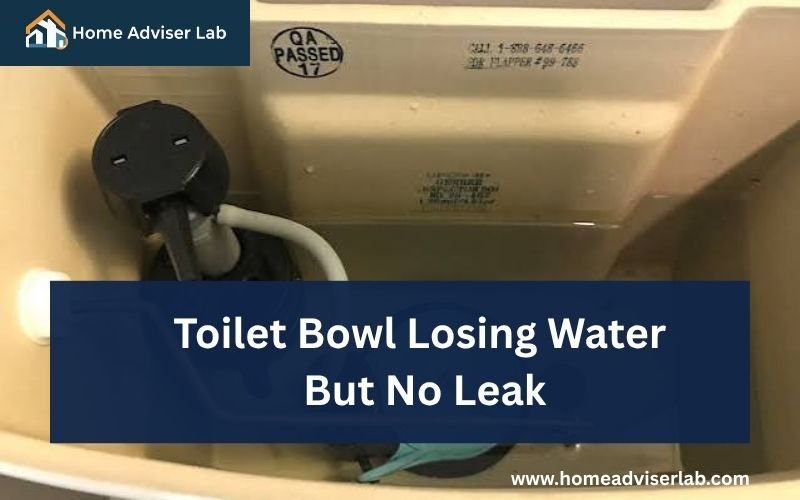 Toilet Bowl Losing Water But No Leak-FI