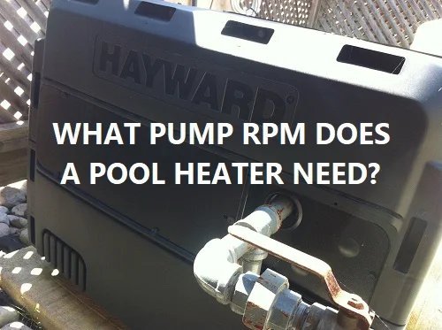 A modern variable speed pool pump operating next to a clear backyard swimming pool.