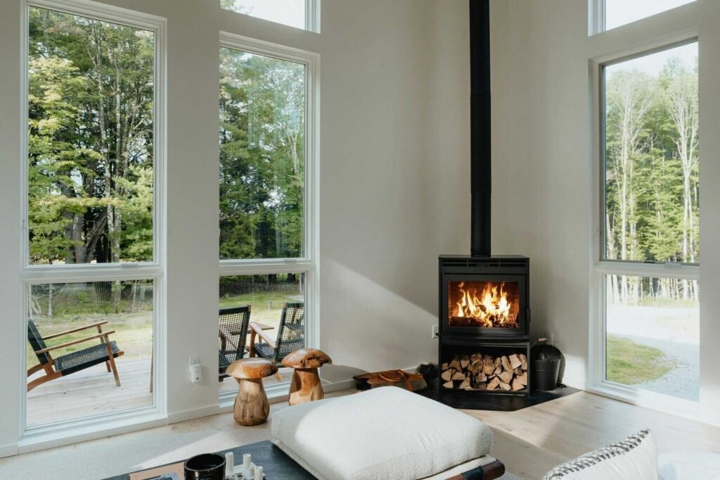 A modern kitchen with a clean stove representing the costs of running appliances.