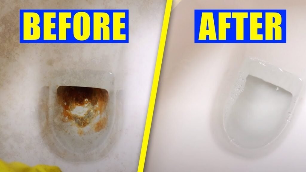 A clean and modern toilet seat in a bright, well-maintained bathroom setting.