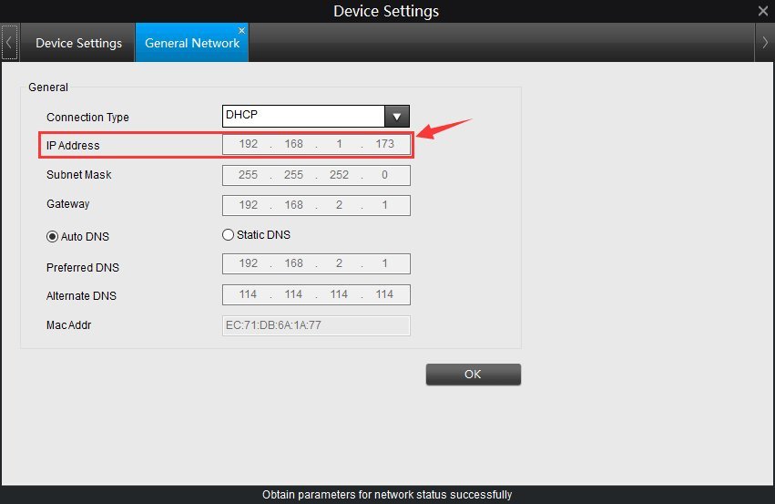 A modern home security camera setup awaiting network configuration for remote monitoring.