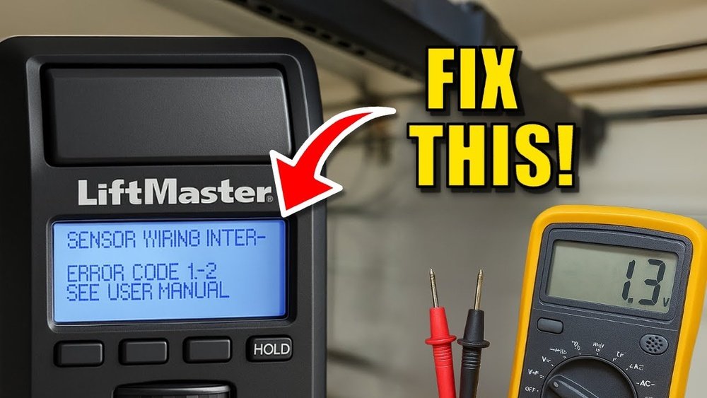 Liftmaster Garage Door Sensors Not Working