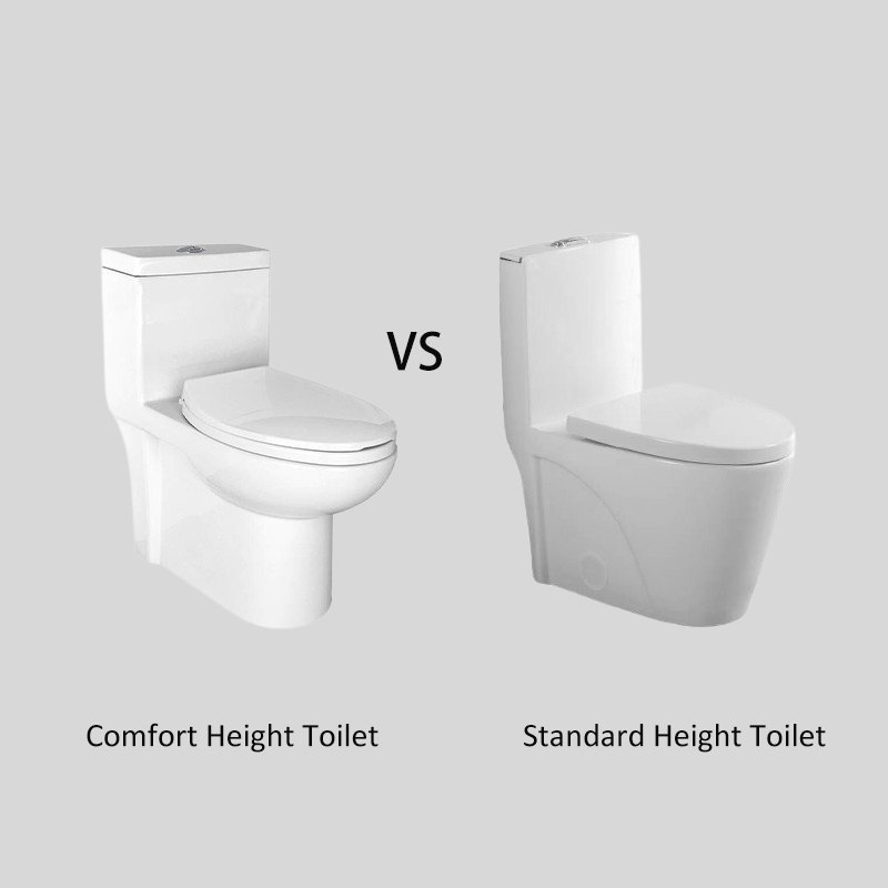 An organized bathroom area featuring helpful resources for choosing accessibility equipment.