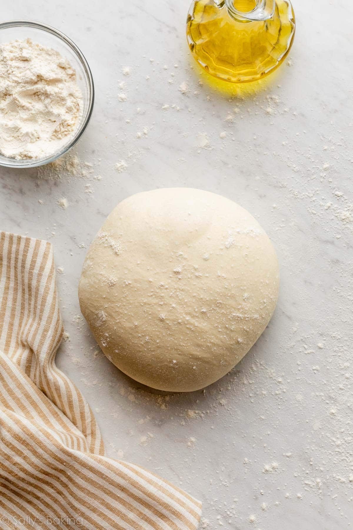 A thermometer inside an oven helps achieve consistent results with oven recipes.