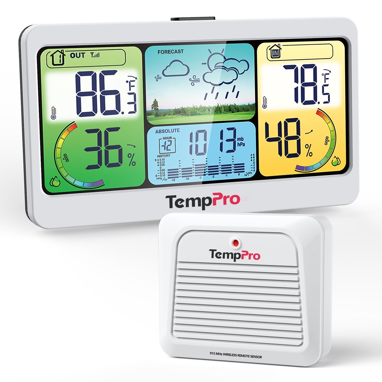 A homeowner comparing digital and analog options to choose the best outdoor thermometer.