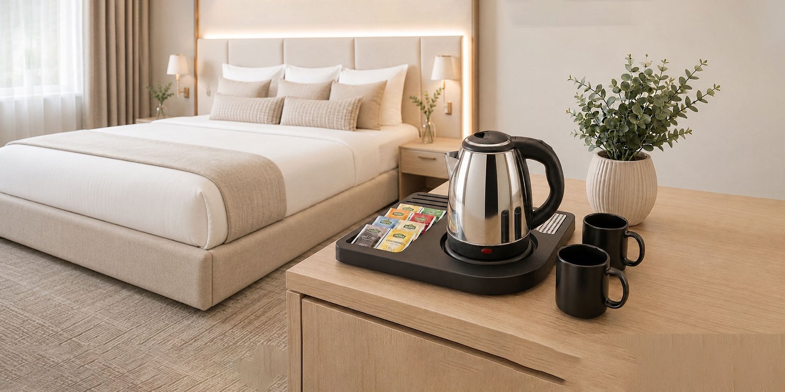 Selecting the right electric kettle size based on how many mugs you need.