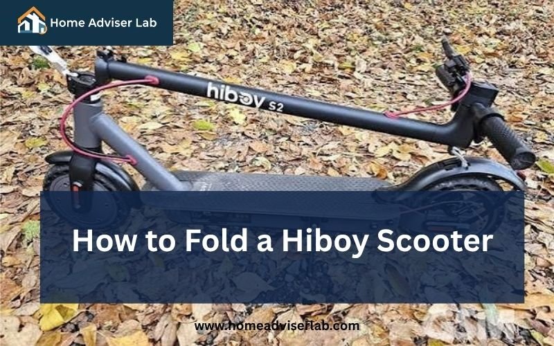 How to Fold a Hiboy Scooter-FI