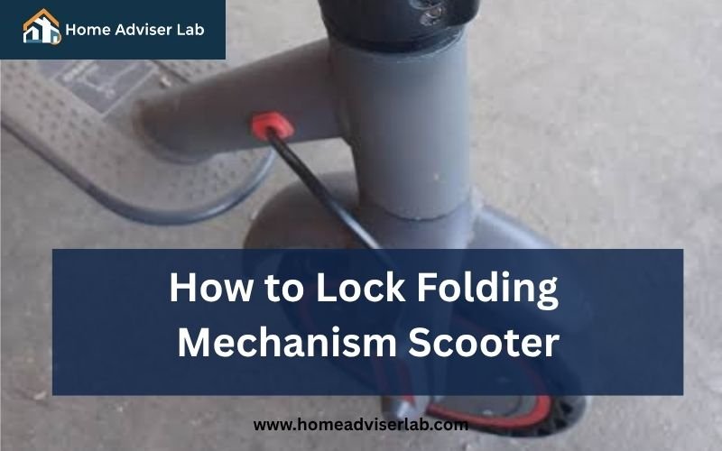How to Lock Folding Mechanism Scooter-FI