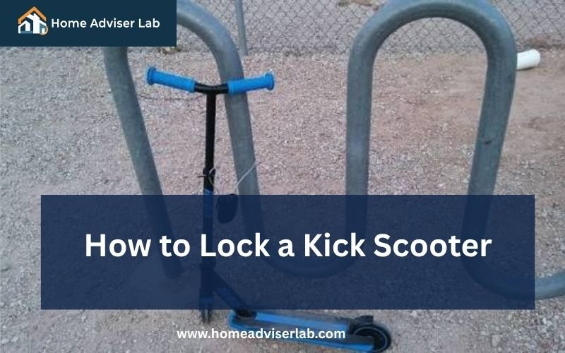 How to Lock a Kick Scooter-FI