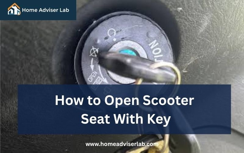 How to Open Scooter Seat With Key-FI