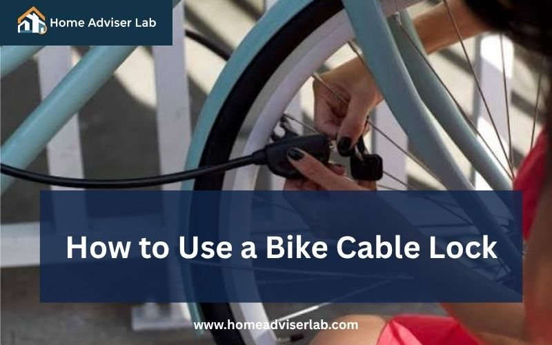 How to Use a Bike Cable Lock-FI