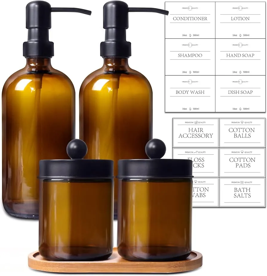 Applying mineral oil to a bamboo bathroom accessory to ensure proper maintenance.