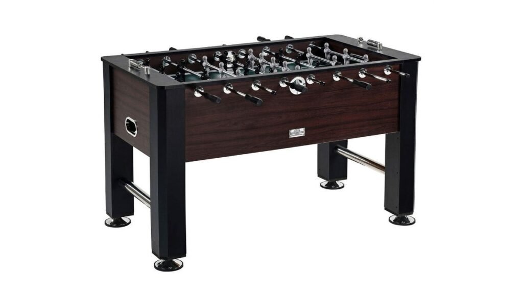 Barrington Billiards foosball table in a bright modern living room