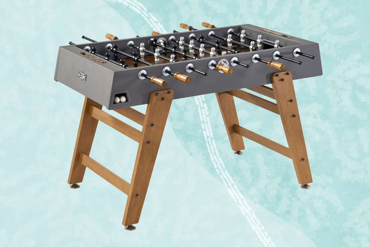 BSI Sports Hurricane Pro foosball table in a game room