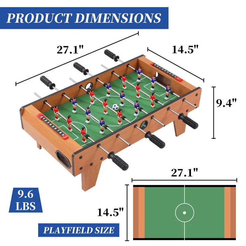 Close up of foosball table rods and ball mechanism details