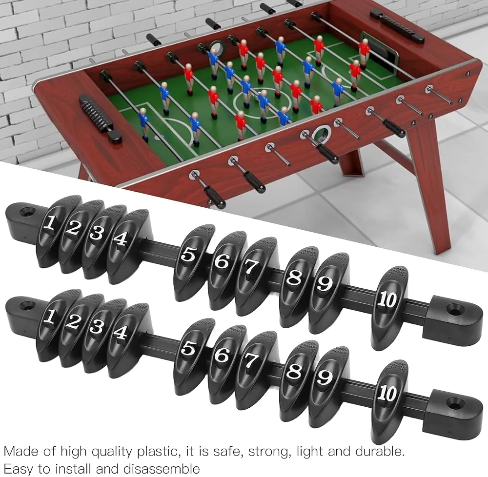 Comparison of mechanical flip and digital foosball score counters
