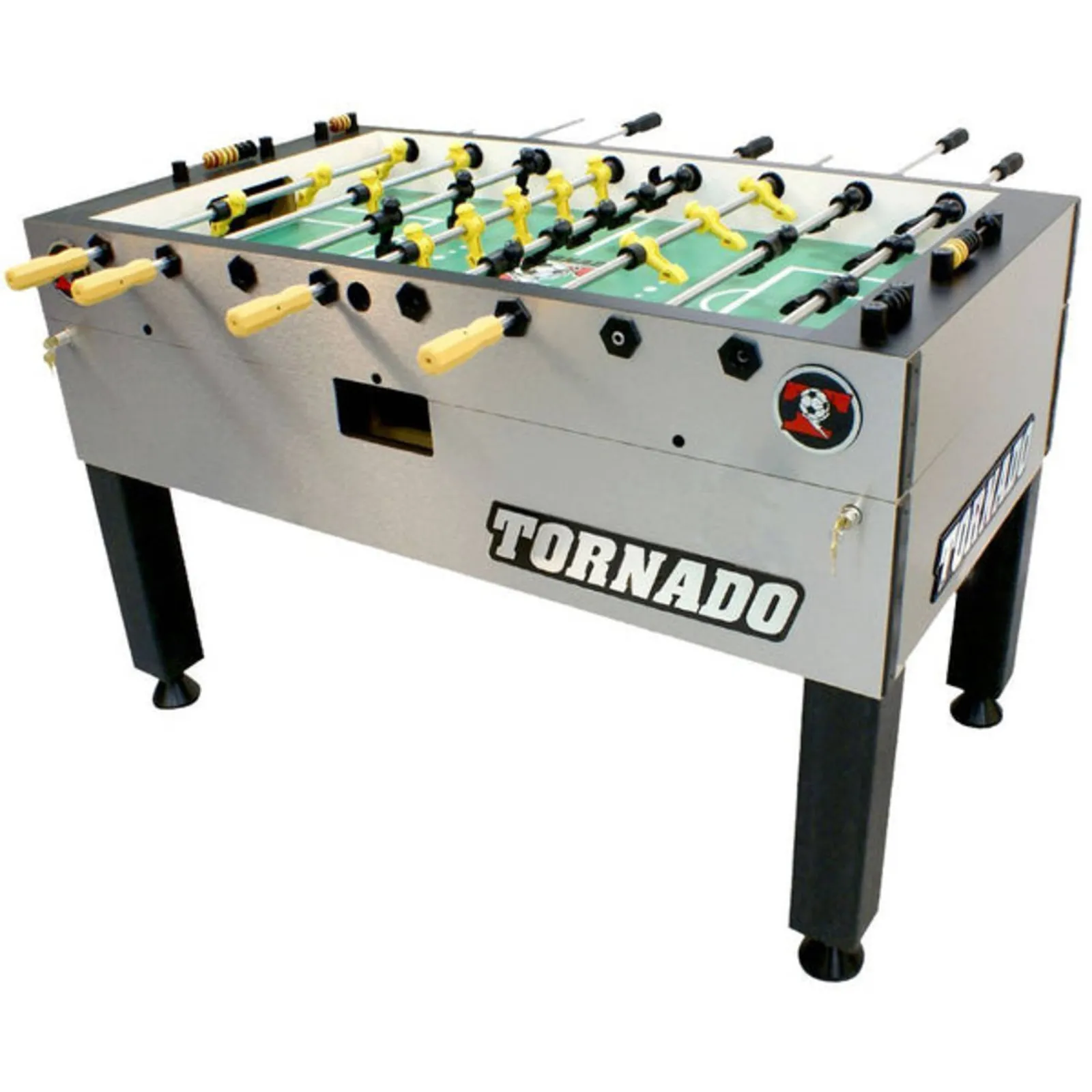Heavy-duty Barrington foosball table in a commercial bar setting