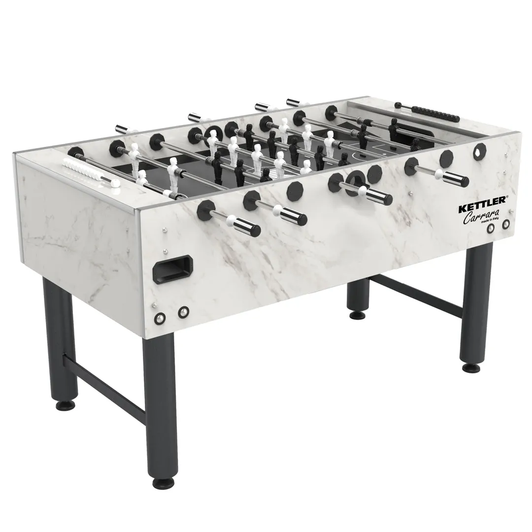 Kettler Sport foosball table adds lasting value to a comfortable home living space.