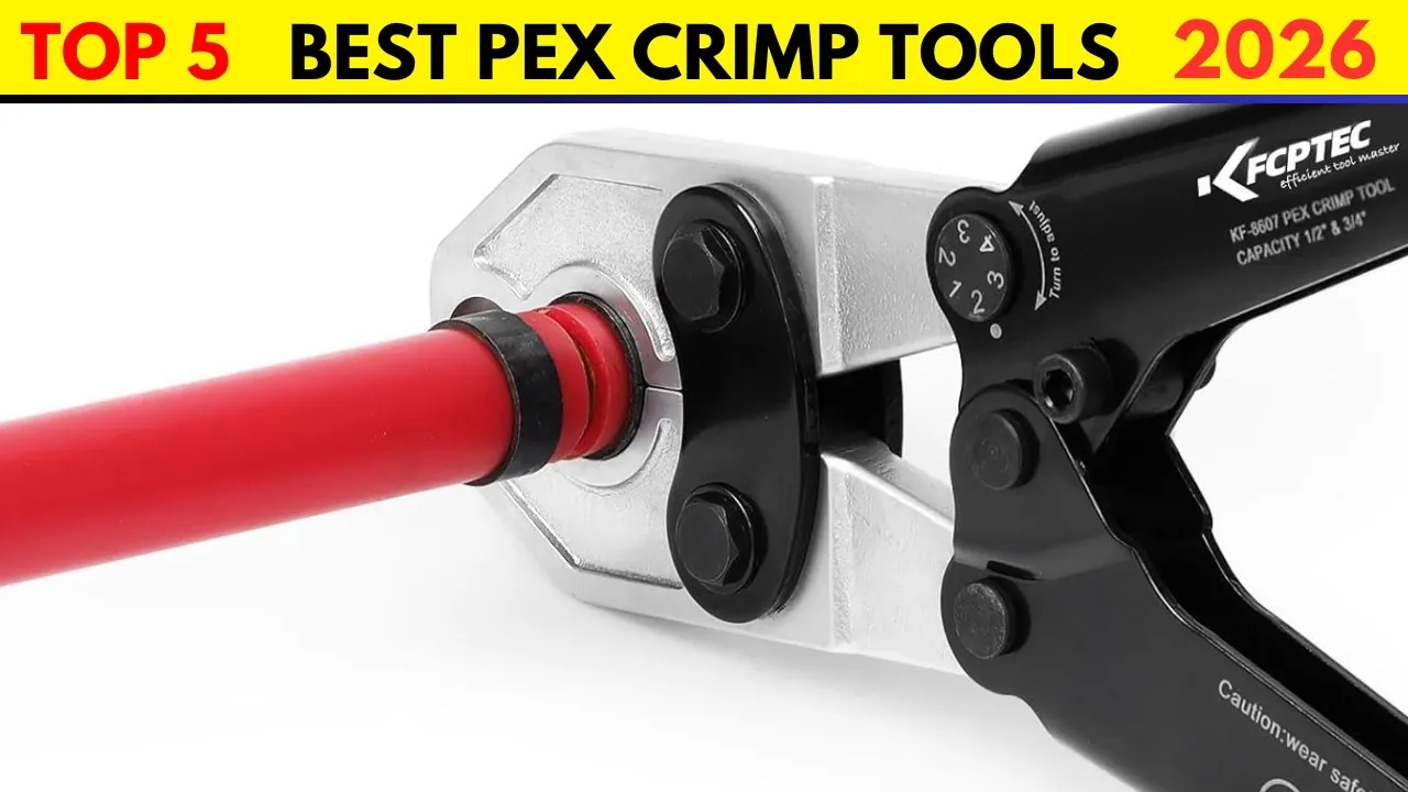 A metallic Go/No-Go calibration gauge used to verify a secure PEX pipe crimp.