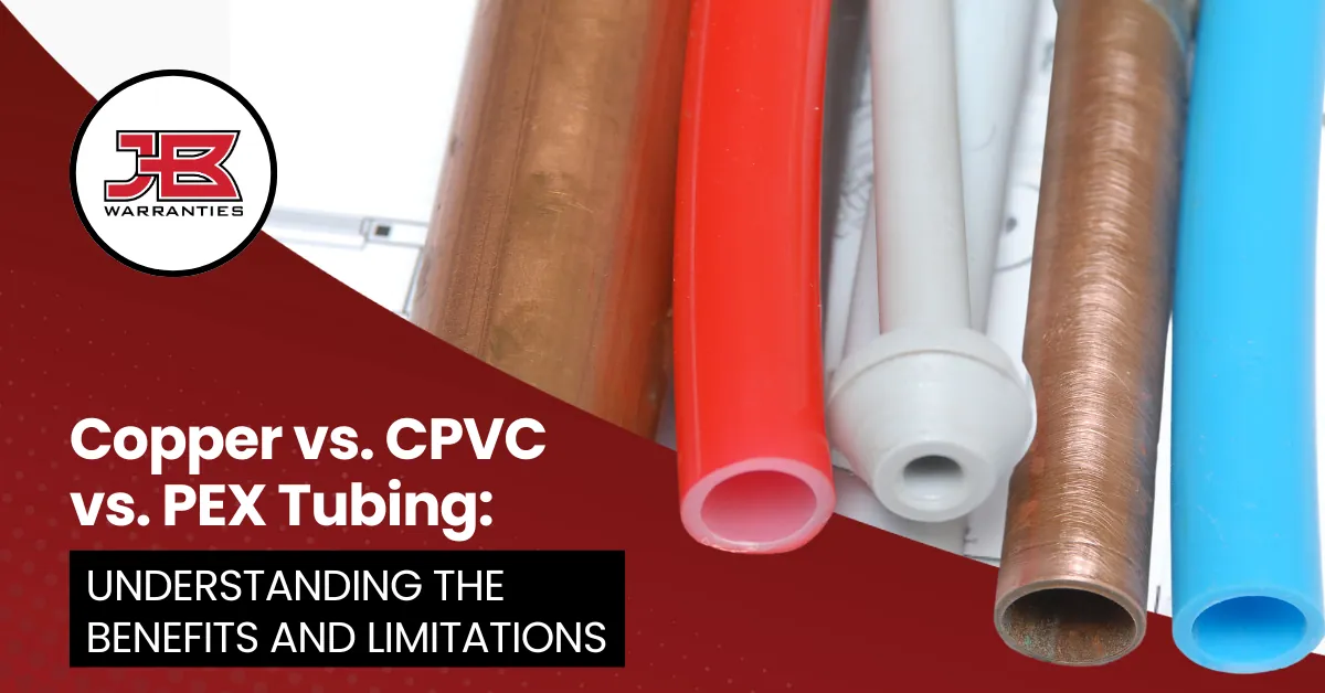 A pair of hands cutting a piece of rigid CPVC pipe with a specialized cutter.