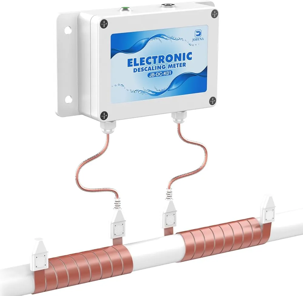 A professional comparing different water treatment technologies in a modern home utility room.