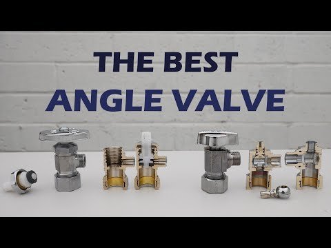 A selection of high-quality angle stop valves displayed on a neutral surface.