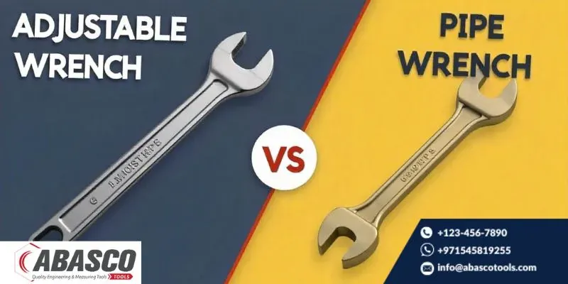 Selection of various pipe wrenches and adjustable wrenches displayed on a hardware store shelf.