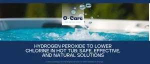 Small portable hot tub with low water level sitting on green grass.