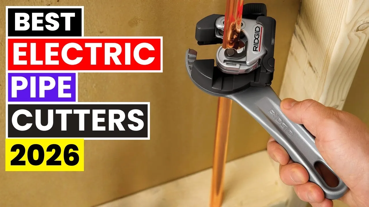 A technician selecting the appropriate pipe cutter from a professional tool kit.