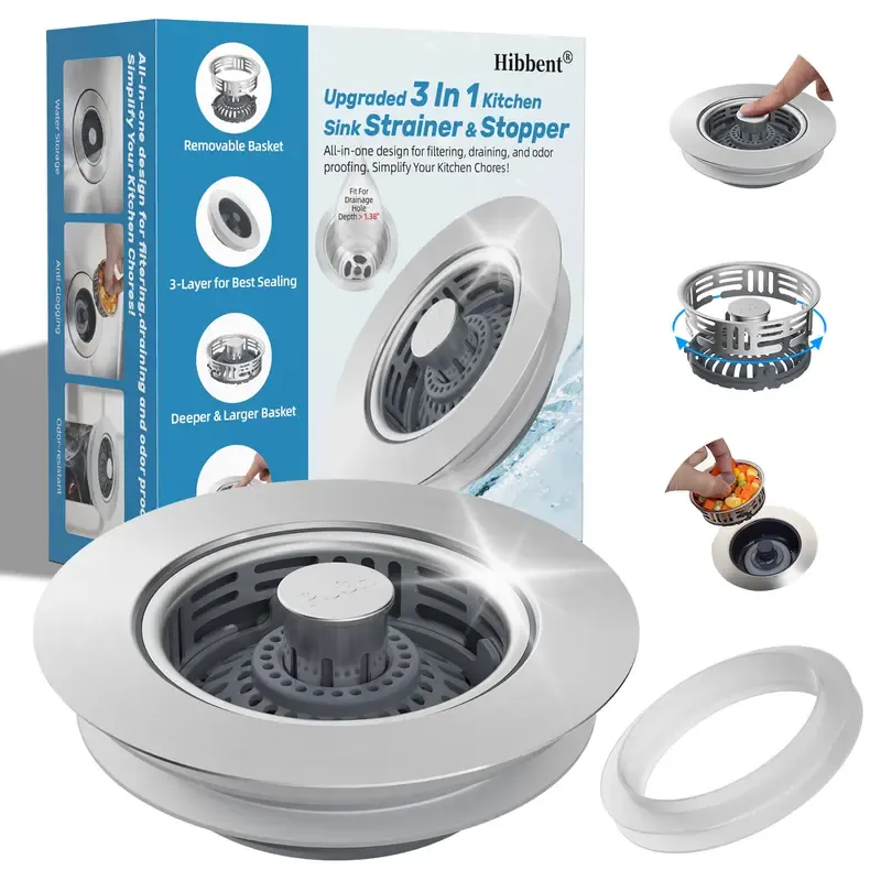 Tools and cleaning supplies for fixing common kitchen faucet spray head issues.