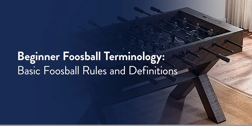 Two foosball rods aligned for a strategic wall pass maneuver
