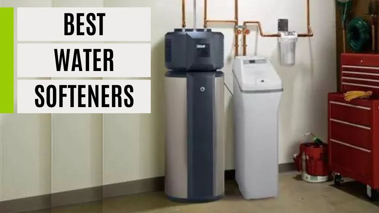 Various water treatment components displayed together to compare different water softener system technologies.