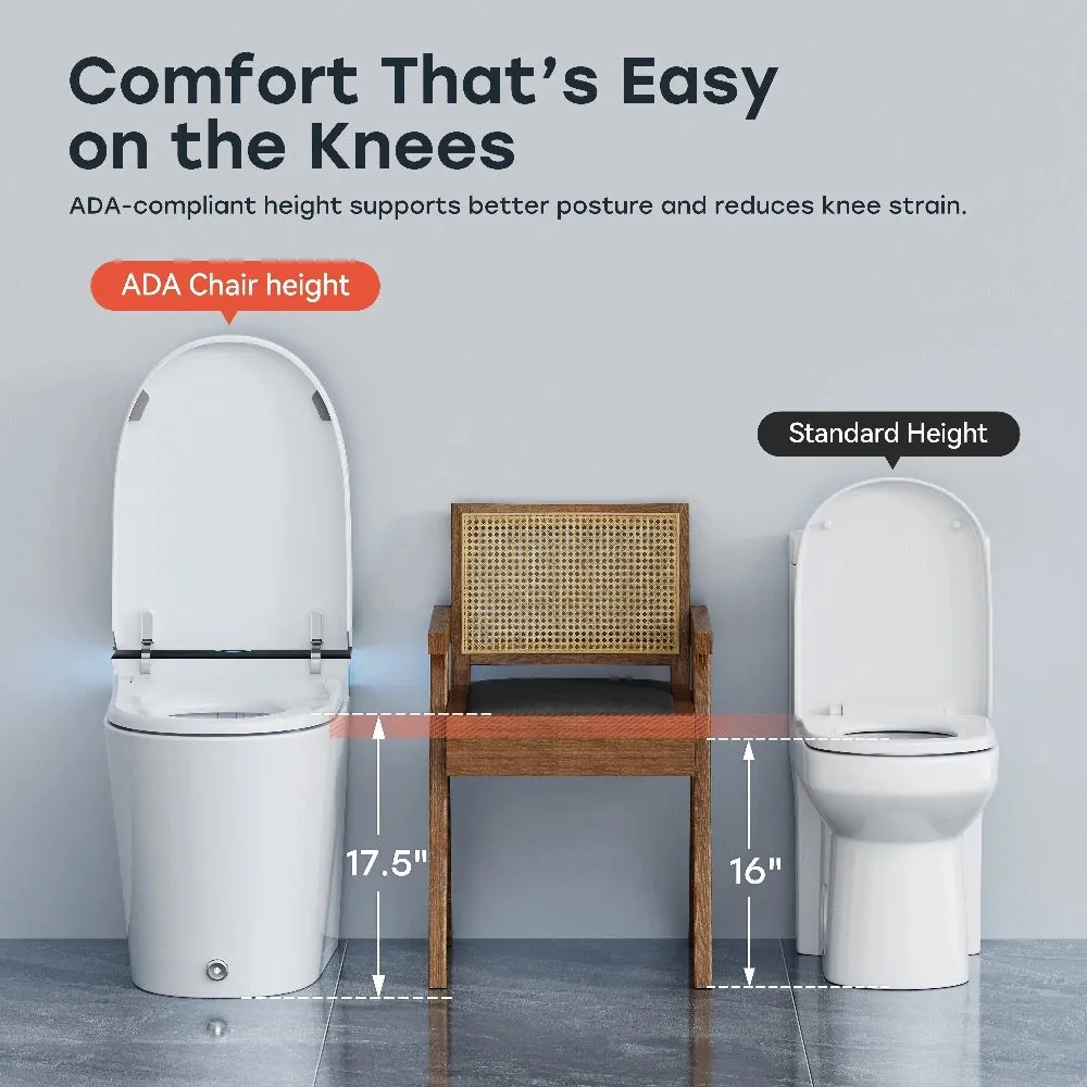 A wall-hung toilet mounted above the floor in a modern, clean bathroom setting.